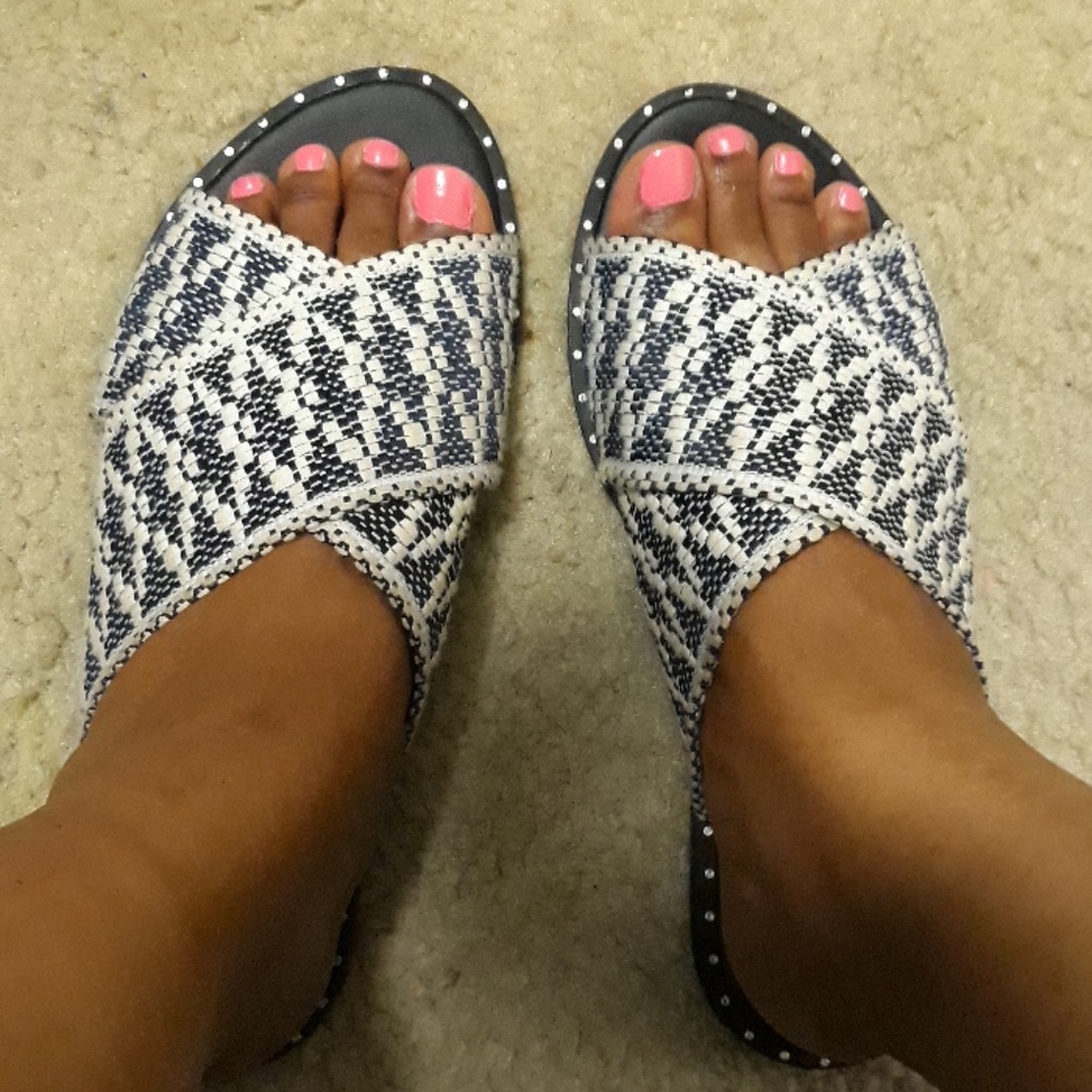 Universal Thread Flat Studded Sandals - Picture 3 of 4